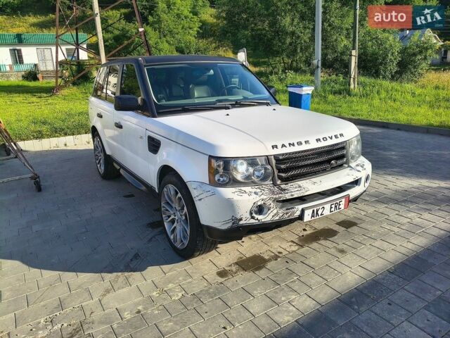Білий Ленд Ровер Range Rover Sport, об'ємом двигуна 3.6 л та пробігом 265 тис. км за 7500 $, фото 1 на Automoto.ua