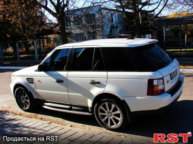 Білий Ленд Ровер Range Rover Sport, об'ємом двигуна 3.6 л та пробігом 323 тис. км за 12500 $, фото 5 на Automoto.ua