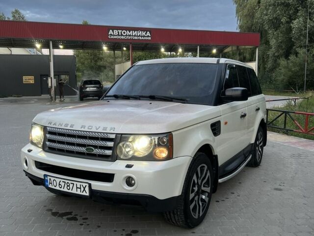Білий Ленд Ровер Range Rover Sport, об'ємом двигуна 2.7 л та пробігом 272 тис. км за 8700 $, фото 1 на Automoto.ua
