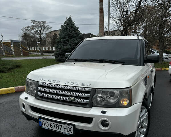 Белый Ленд Ровер Рендж Ровер Спорт, объемом двигателя 2.72 л и пробегом 264 тыс. км за 10000 $, фото 5 на Automoto.ua