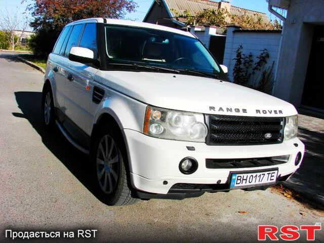 Білий Ленд Ровер Range Rover Sport, об'ємом двигуна 3.6 л та пробігом 323 тис. км за 12500 $, фото 3 на Automoto.ua