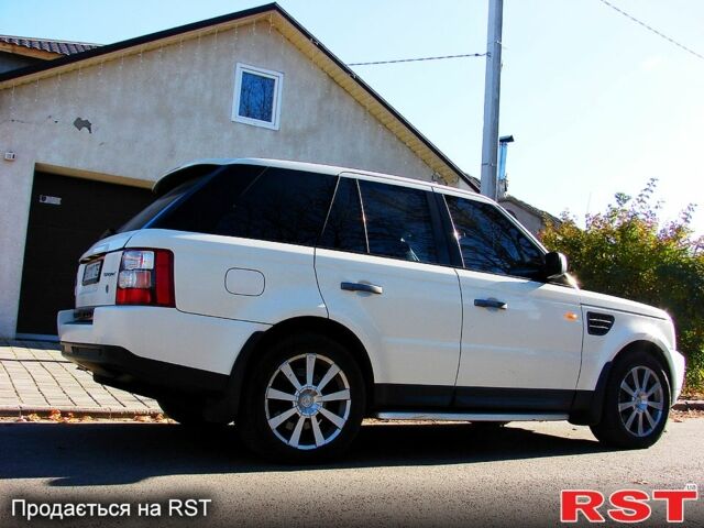 Білий Ленд Ровер Range Rover Sport, об'ємом двигуна 3.6 л та пробігом 323 тис. км за 12500 $, фото 1 на Automoto.ua
