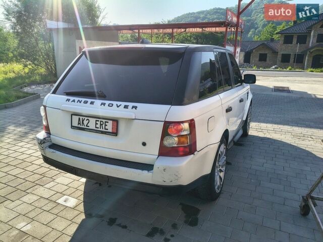 Білий Ленд Ровер Range Rover Sport, об'ємом двигуна 3.6 л та пробігом 265 тис. км за 7500 $, фото 5 на Automoto.ua
