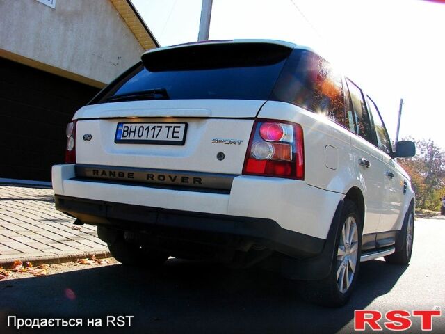 Білий Ленд Ровер Range Rover Sport, об'ємом двигуна 3.6 л та пробігом 323 тис. км за 12500 $, фото 6 на Automoto.ua