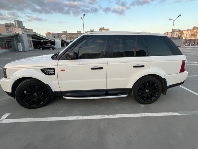 Білий Ленд Ровер Range Rover Sport, об'ємом двигуна 4.2 л та пробігом 100 тис. км за 8500 $, фото 3 на Automoto.ua
