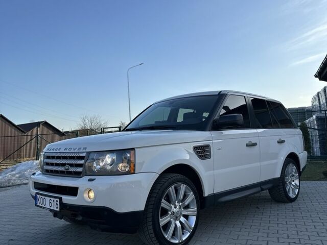 Белый Ленд Ровер Рендж Ровер Спорт, объемом двигателя 2.7 л и пробегом 206 тыс. км за 5500 $, фото 12 на Automoto.ua