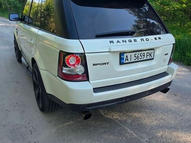 Білий Ленд Ровер Range Rover Sport, об'ємом двигуна 4.2 л та пробігом 206 тис. км за 9500 $, фото 5 на Automoto.ua