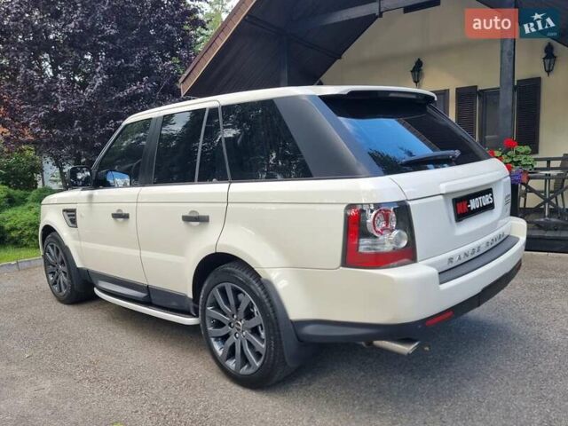 Білий Ленд Ровер Range Rover Sport, об'ємом двигуна 5 л та пробігом 204 тис. км за 16900 $, фото 4 на Automoto.ua