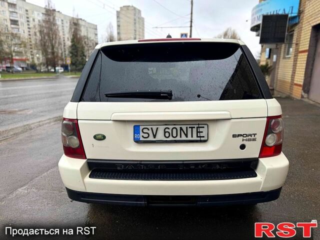 Білий Ленд Ровер Range Rover Sport, об'ємом двигуна 2.7 л та пробігом 231 тис. км за 5600 $, фото 4 на Automoto.ua