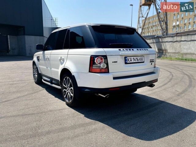 Білий Ленд Ровер Range Rover Sport, об'ємом двигуна 5 л та пробігом 119 тис. км за 14999 $, фото 4 на Automoto.ua