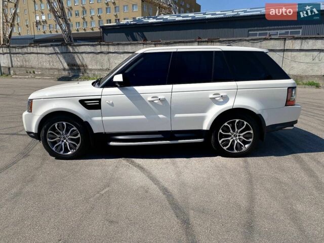 Білий Ленд Ровер Range Rover Sport, об'ємом двигуна 5 л та пробігом 119 тис. км за 14999 $, фото 3 на Automoto.ua