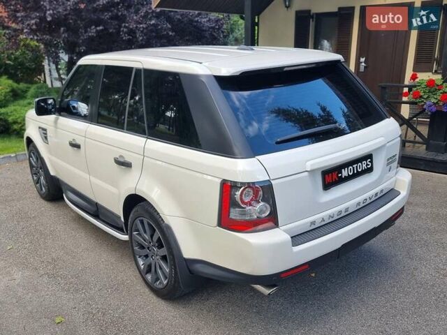 Білий Ленд Ровер Range Rover Sport, об'ємом двигуна 5 л та пробігом 204 тис. км за 16900 $, фото 16 на Automoto.ua