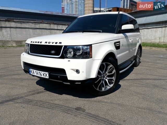 Білий Ленд Ровер Range Rover Sport, об'ємом двигуна 5 л та пробігом 119 тис. км за 14999 $, фото 2 на Automoto.ua