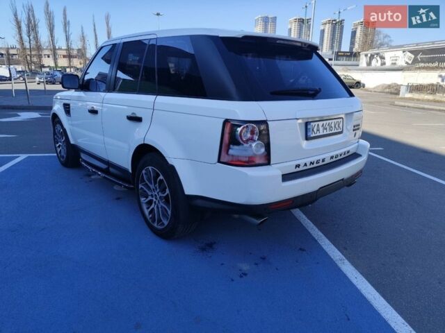 Білий Ленд Ровер Range Rover Sport, об'ємом двигуна 5 л та пробігом 119 тис. км за 13499 $, фото 4 на Automoto.ua