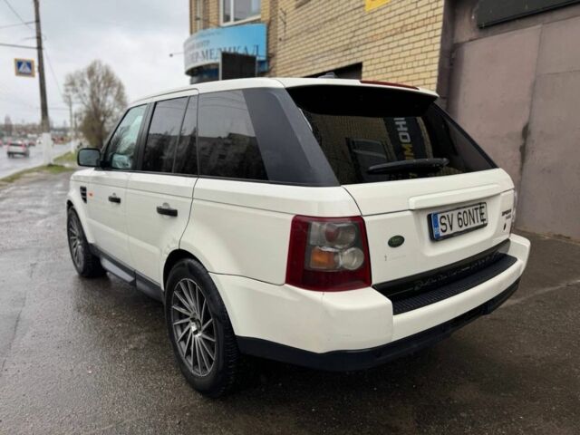 Білий Ленд Ровер Range Rover Sport, об'ємом двигуна 2.7 л та пробігом 231 тис. км за 5600 $, фото 5 на Automoto.ua