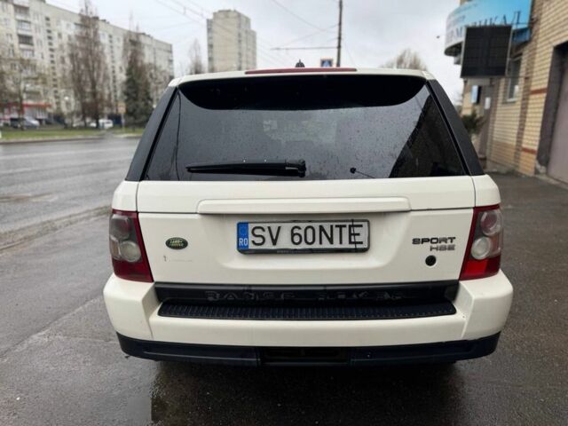 Білий Ленд Ровер Range Rover Sport, об'ємом двигуна 2.7 л та пробігом 231 тис. км за 5600 $, фото 4 на Automoto.ua