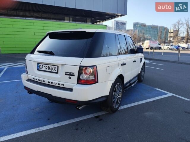 Білий Ленд Ровер Range Rover Sport, об'ємом двигуна 5 л та пробігом 119 тис. км за 13499 $, фото 6 на Automoto.ua
