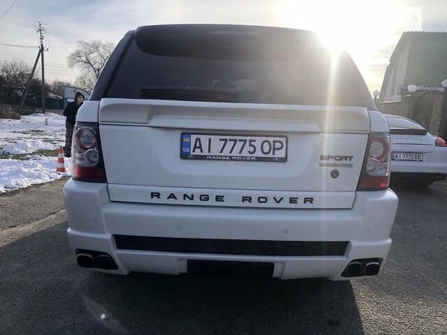 Білий Ленд Ровер Range Rover Sport, об'ємом двигуна 5 л та пробігом 228 тис. км за 20000 $, фото 5 на Automoto.ua