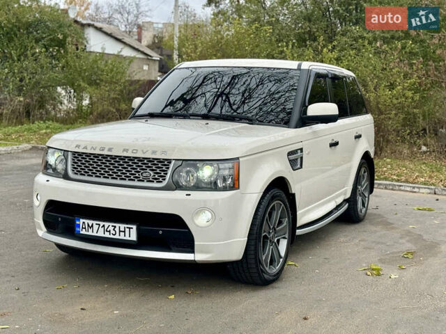 Білий Ленд Ровер Range Rover Sport, об'ємом двигуна 3 л та пробігом 208 тис. км за 15900 $, фото 2 на Automoto.ua