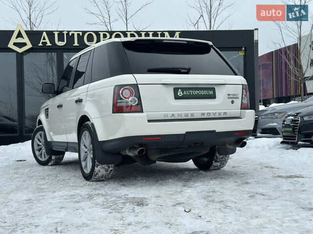 Білий Ленд Ровер Range Rover Sport, об'ємом двигуна 5 л та пробігом 171 тис. км за 12500 $, фото 14 на Automoto.ua