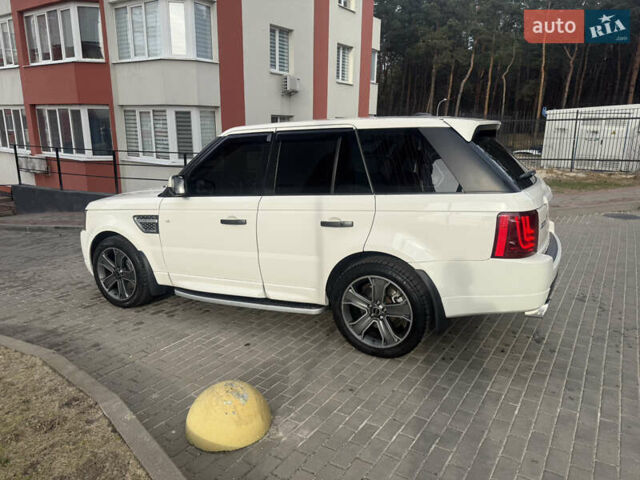 Білий Ленд Ровер Range Rover Sport, об'ємом двигуна 3 л та пробігом 208 тис. км за 15999 $, фото 12 на Automoto.ua