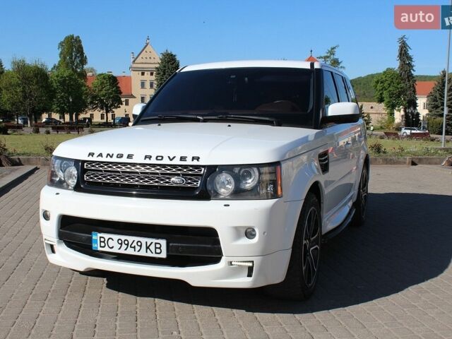 Білий Ленд Ровер Range Rover Sport, об'ємом двигуна 2.99 л та пробігом 177 тис. км за 12500 $, фото 5 на Automoto.ua