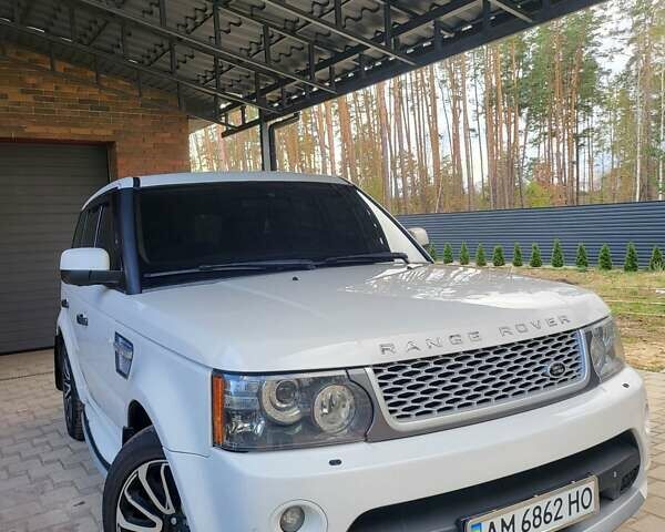 Білий Ленд Ровер Range Rover Sport, об'ємом двигуна 3 л та пробігом 199 тис. км за 16900 $, фото 1 на Automoto.ua