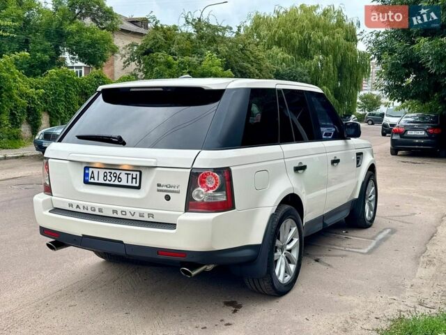 Білий Ленд Ровер Range Rover Sport, об'ємом двигуна 5 л та пробігом 175 тис. км за 15950 $, фото 6 на Automoto.ua