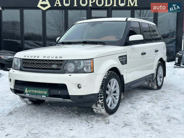 Білий Ленд Ровер Range Rover Sport, об'ємом двигуна 5 л та пробігом 171 тис. км за 12500 $, фото 6 на Automoto.ua