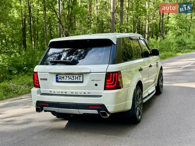 Білий Ленд Ровер Range Rover Sport, об'ємом двигуна 2.99 л та пробігом 215 тис. км за 15800 $, фото 5 на Automoto.ua