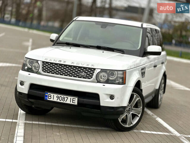 Білий Ленд Ровер Range Rover Sport, об'ємом двигуна 5 л та пробігом 120 тис. км за 13500 $, фото 10 на Automoto.ua
