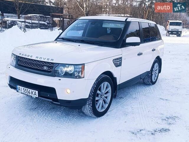 Білий Ленд Ровер Range Rover Sport, об'ємом двигуна 5 л та пробігом 179 тис. км за 14800 $, фото 4 на Automoto.ua