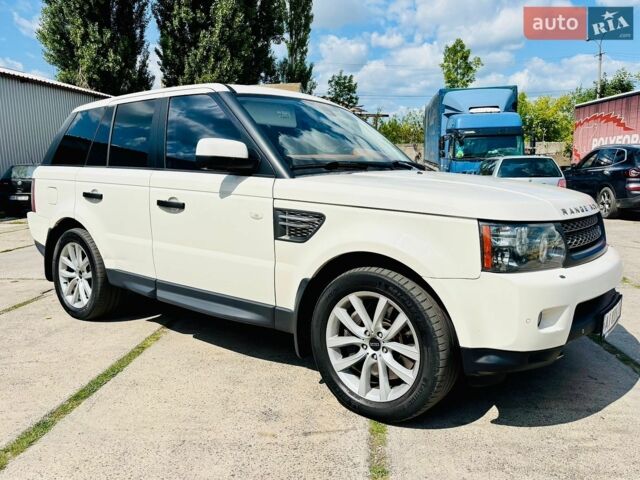 Білий Ленд Ровер Range Rover Sport, об'ємом двигуна 5 л та пробігом 181 тис. км за 14500 $, фото 1 на Automoto.ua