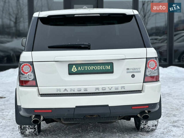 Білий Ленд Ровер Range Rover Sport, об'ємом двигуна 5 л та пробігом 171 тис. км за 12500 $, фото 17 на Automoto.ua