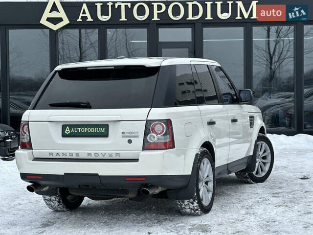 Білий Ленд Ровер Range Rover Sport, об'ємом двигуна 5 л та пробігом 171 тис. км за 12500 $, фото 10 на Automoto.ua