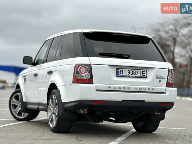 Білий Ленд Ровер Range Rover Sport, об'ємом двигуна 5 л та пробігом 120 тис. км за 13500 $, фото 16 на Automoto.ua