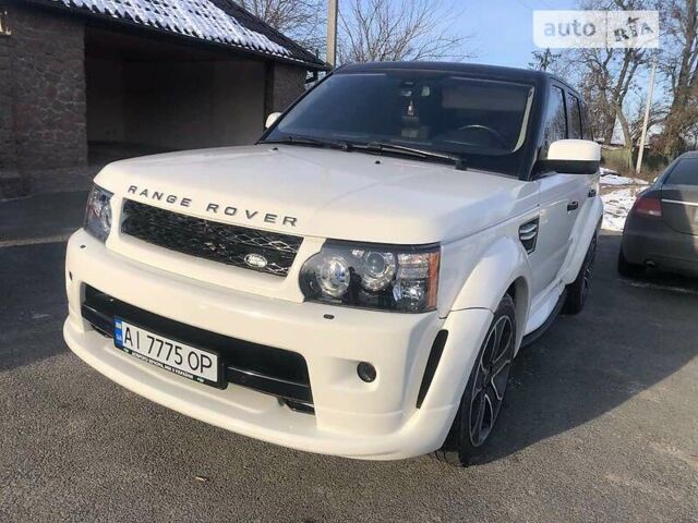 Білий Ленд Ровер Range Rover Sport, об'ємом двигуна 5 л та пробігом 228 тис. км за 20000 $, фото 3 на Automoto.ua