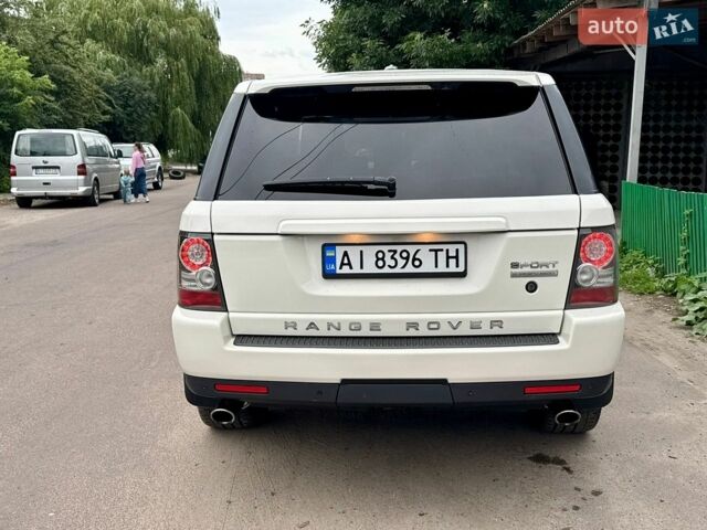 Білий Ленд Ровер Range Rover Sport, об'ємом двигуна 5 л та пробігом 175 тис. км за 15950 $, фото 5 на Automoto.ua