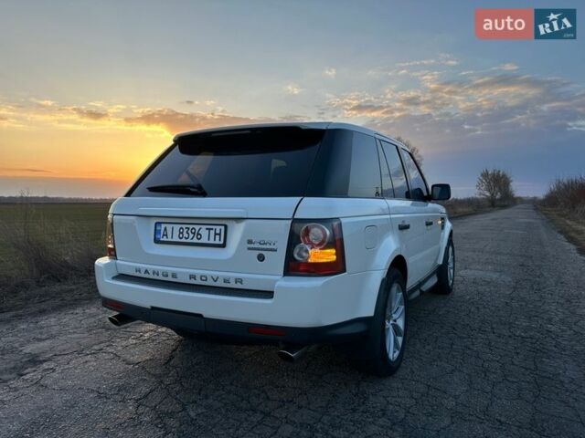Білий Ленд Ровер Range Rover Sport, об'ємом двигуна 5 л та пробігом 171 тис. км за 16000 $, фото 5 на Automoto.ua