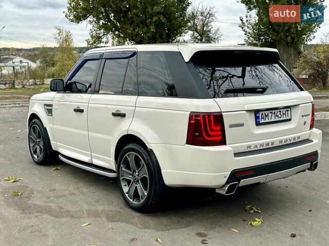 Білий Ленд Ровер Range Rover Sport, об'ємом двигуна 3 л та пробігом 208 тис. км за 15900 $, фото 5 на Automoto.ua
