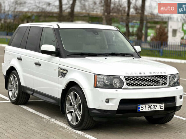 Білий Ленд Ровер Range Rover Sport, об'ємом двигуна 5 л та пробігом 120 тис. км за 13500 $, фото 21 на Automoto.ua