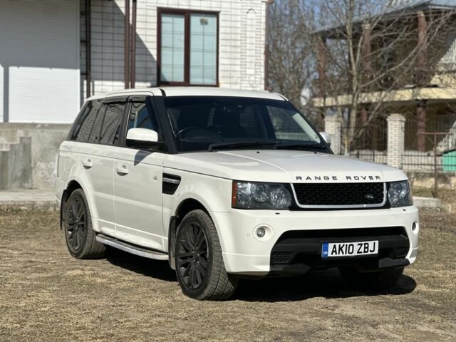 Білий Ленд Ровер Range Rover Sport, об'ємом двигуна 3 л та пробігом 168 тис. км за 8800 $, фото 3 на Automoto.ua