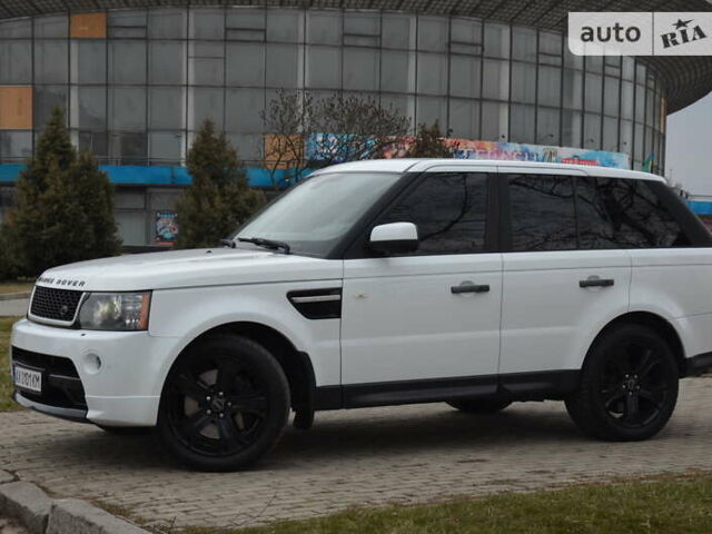 Білий Ленд Ровер Range Rover Sport, об'ємом двигуна 5 л та пробігом 209 тис. км за 13600 $, фото 8 на Automoto.ua