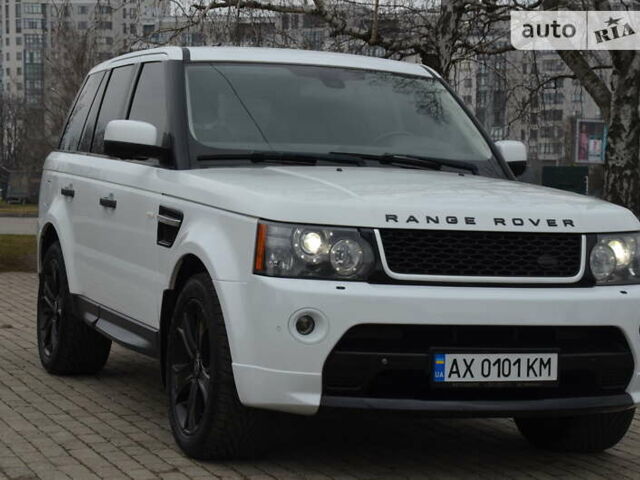 Білий Ленд Ровер Range Rover Sport, об'ємом двигуна 5 л та пробігом 209 тис. км за 13500 $, фото 24 на Automoto.ua