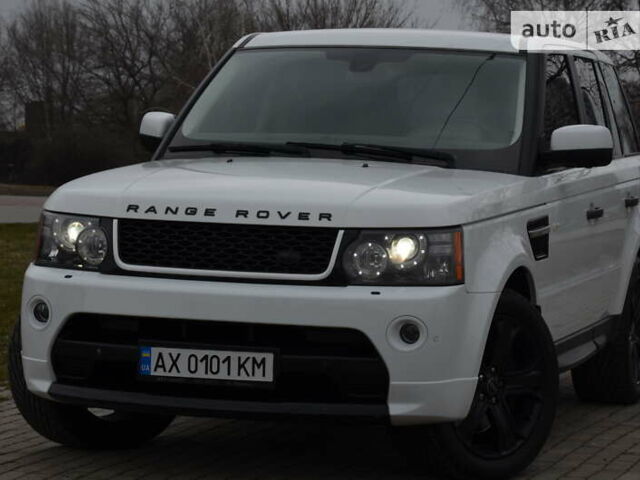 Білий Ленд Ровер Range Rover Sport, об'ємом двигуна 5 л та пробігом 209 тис. км за 13500 $, фото 3 на Automoto.ua