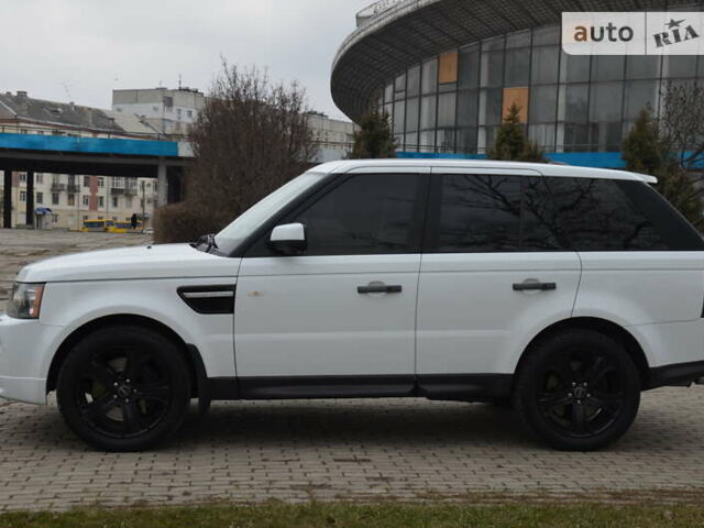 Білий Ленд Ровер Range Rover Sport, об'ємом двигуна 5 л та пробігом 209 тис. км за 13700 $, фото 10 на Automoto.ua