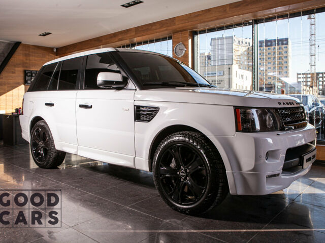 Білий Ленд Ровер Range Rover Sport, об'ємом двигуна 5 л та пробігом 93 тис. км за 24900 $, фото 1 на Automoto.ua