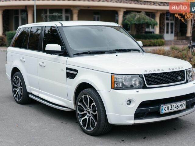 Білий Ленд Ровер Range Rover Sport, об'ємом двигуна 5 л та пробігом 148 тис. км за 15500 $, фото 4 на Automoto.ua