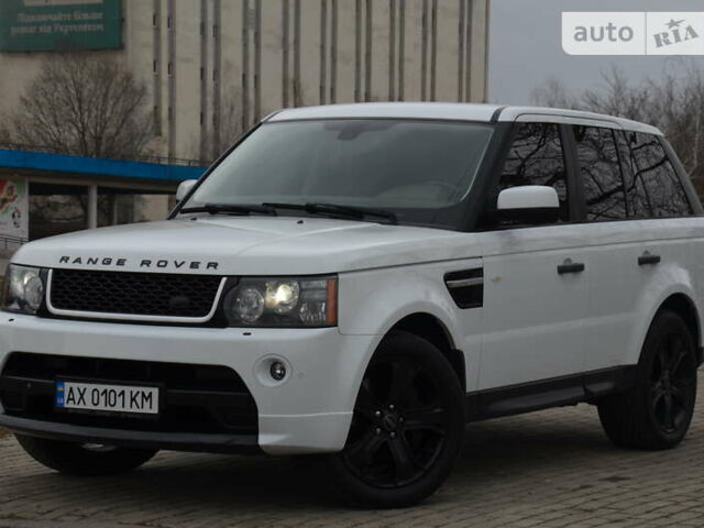 Білий Ленд Ровер Range Rover Sport, об'ємом двигуна 5 л та пробігом 209 тис. км за 13600 $, фото 6 на Automoto.ua