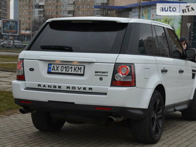 Білий Ленд Ровер Range Rover Sport, об'ємом двигуна 5 л та пробігом 209 тис. км за 13700 $, фото 16 на Automoto.ua